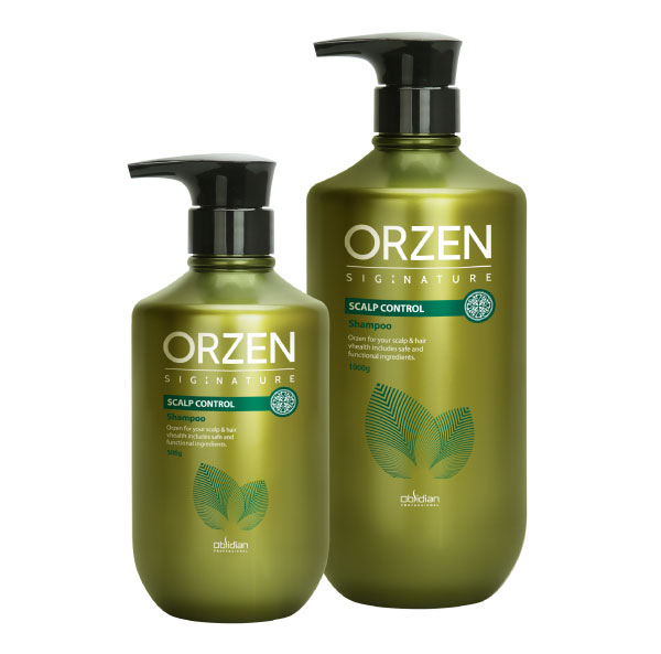 orzen siginature scalp control shampoo