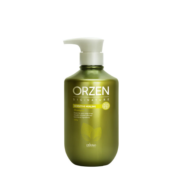 orzen siginature sensitive healing shampoo