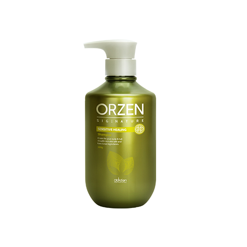 orzen siginature sensitive healing shampoo